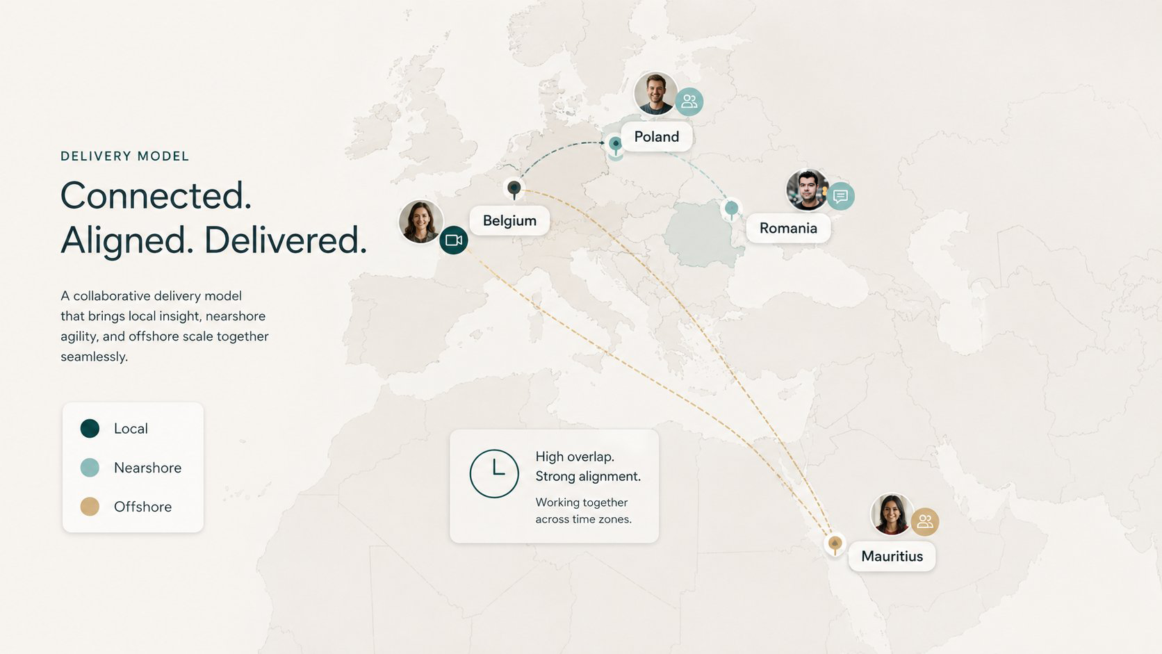 Yucca delivery model map